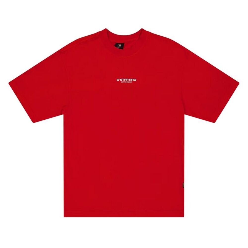 G-Star Childrens/Kids Lettering Crew Neck Oversized T-Shirt / Red